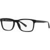 imageCoach Womens Hc6166u Universal Fit Rectangular Prescription Eyewear FramesBlackDemo Lens