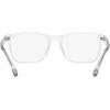 imageCoach Womens Hc6166u Universal Fit Rectangular Prescription Eyewear FramesCrystalDemo Lens