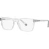 imageCoach Womens Hc6166u Universal Fit Rectangular Prescription Eyewear FramesCrystalDemo Lens