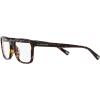 imageCoach Womens Hc6166u Universal Fit Rectangular Prescription Eyewear FramesDark TortoiseDemo Lens