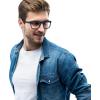 imageCoach Womens Hc6166u Universal Fit Rectangular Prescription Eyewear FramesNavyDemo Lens