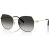 imageCoach Womens Hc7175 Butterfly SunglassesShiny Light GoldGrey Gradient