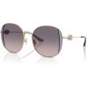 imageCoach Womens Hc7176b Round SunglassesShiny Light GoldLilacLilac Peach Gradient