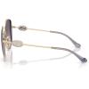imageCoach Womens Hc7176b Round SunglassesShiny Light GoldLilacLilac Peach Gradient