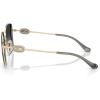 imageCoach Womens Hc7177b Square SunglassesShiny Light GoldSmokeGrey Gradient