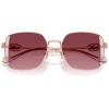 imageCoach Womens Hc7177b Square SunglassesShiny Rose GoldRoseBerry Gradient