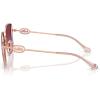 imageCoach Womens Hc7177b Square SunglassesShiny Rose GoldRoseBerry Gradient