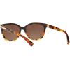 imageCoach Womens Hc8132 Cat Eye SunglassesBlack Tortoise GradientBrown Gradient Polarized
