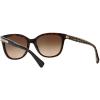 imageCoach Womens Hc8132 Cat Eye SunglassesDark TortoiseDark Brown Gradient