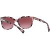 imageCoach Womens Hc8132 Cat Eye SunglassesPurple TortoiseBurgundy Gradient