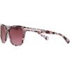 imageCoach Womens Hc8132 Cat Eye SunglassesPurple TortoiseBurgundy Gradient