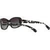 imageCoach Womens Hc8168 Rectangular SunglassesBlackGrey Gradient
