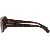 imageCoach Womens Hc8168 Rectangular SunglassesDark TortoiseBrown Gradient