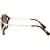 imageCoach Womens Hc8280u Universal Fit Square SunglassesDark TortoiseBrown Gradient