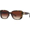 imageCoach Womens Hc8352 Square SunglassesDark TortoiseDark Brown Gradient