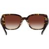 imageCoach Womens Hc8352 Square SunglassesDark TortoiseDark Brown Gradient