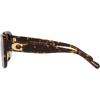 imageCoach Womens Hc8352 Square SunglassesDark TortoiseDark Brown Gradient