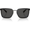 imageCOACH Mens Hc7171 Square SunglassesBlackGrey Solid