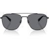 imageCOACH Mens Hc7172 Metal C Hardware Aviator SunglassesSatin Ink BlueBlue Solid