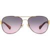imageCoach HC7059 Sunglasses PurpleGoldGrey Purple Gradient 58 mm