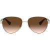 imageCoach HC7111 Sunglasses Light GoldBrown Gradient 57 mm