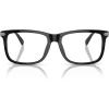 imageCoach Mens Hc6228u Universal Fit Square Prescription Eyewear FramesBlackDemo Lens