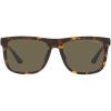 imageCoach Mens Hc8367u Universal Fit Square SunglassesDark TortoiseBrown Solid