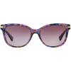 imageCoach Womens Hc8132 Cat Eye SunglassesPurple Confetti TortoisePurple Gradient