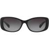 imageCoach Womens Hc8168 Rectangular SunglassesBlackGrey Gradient