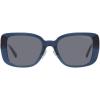 Transparent Blue/Blue Solid