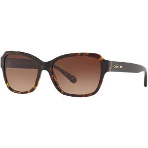 imageCoach HC8232 Sunglasses Dark TortoiseBrown Gradient 56 mm
