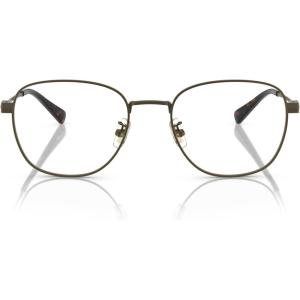 imageCoach Mens Hc5163 Square Prescription Eyewear FramesAntique GoldDemo Lens