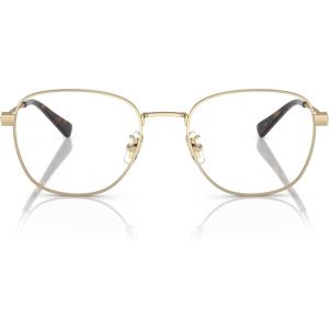 imageCoach Mens Hc5163 Square Prescription Eyewear FramesLight Gold Satin ColorDemo Lens