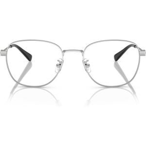 imageCoach Mens Hc5163 Square Prescription Eyewear FramesSilver Satin ColorDemo Lens