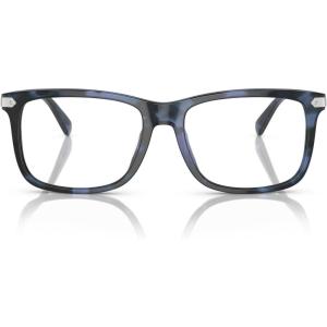 imageCoach Mens Hc6228u Universal Fit Square Prescription Eyewear FramesBlue TortoiseDemo Lens