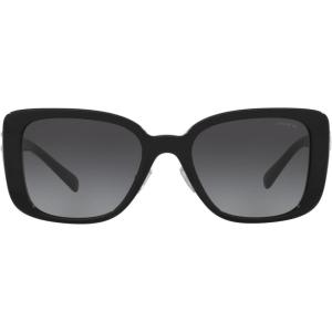 imageCoach Womens Hc8352 Square SunglassesBlackGrey Gradient