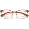 imageCOACH Womens HC5111 Cat Eye Prescription Eyewear Frames NutmegRose GoldDemo Lens 53 mm
