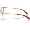 imageCOACH Womens HC5111 Cat Eye Prescription Eyewear Frames NutmegRose GoldDemo Lens 53 mm