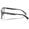 imageCoach Mens Hc6266u Universal Fit Square Prescription Eyewear FramesTransparent GreyDemo Lens
