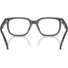 imageCoach Mens Hc6266u Universal Fit Square Prescription Eyewear FramesTransparent GreyDemo Lens