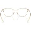 imageCoach Womens HC5184 Rectangular Prescription Eyewear Frames Shiny Light GoldClearDemo Lens 54 mm