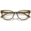 imageCoach Womens HC6258U Universal Fit Square Prescription Eyewear Frames Milky MossDemo Lens 53 mm