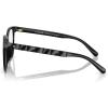 imageCoach Womens Hc6267d Square Prescription Eyewear FramesBlackDemo Lens