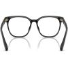 imageCoach Womens Hc6267d Square Prescription Eyewear FramesBlackDemo Lens