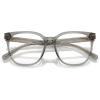 imageCoach Womens Hc6267d Square Prescription Eyewear FramesTransparent Light GreyDemo Lens