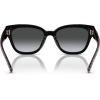 imageCoach Womens Hc8379u Universal Fit Butterfly SunglassesBlackGrey Gradient Polarized