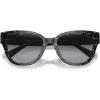 imageCoach Womens Hc8379u Universal Fit Butterfly SunglassesGrey Pearl Signature CGrey Gradient