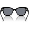 imageCoach Womens Hc8379u Universal Fit Butterfly SunglassesGrey Pearl Signature CLight Silver Mirrored