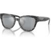 imageCoach Womens Hc8379u Universal Fit Butterfly SunglassesGrey Pearl Signature CLight Silver Mirrored