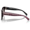 imageCoach Womens Hc8379u Universal Fit Butterfly SunglassesRuby Pearl Signature CGrey Rose Gradient